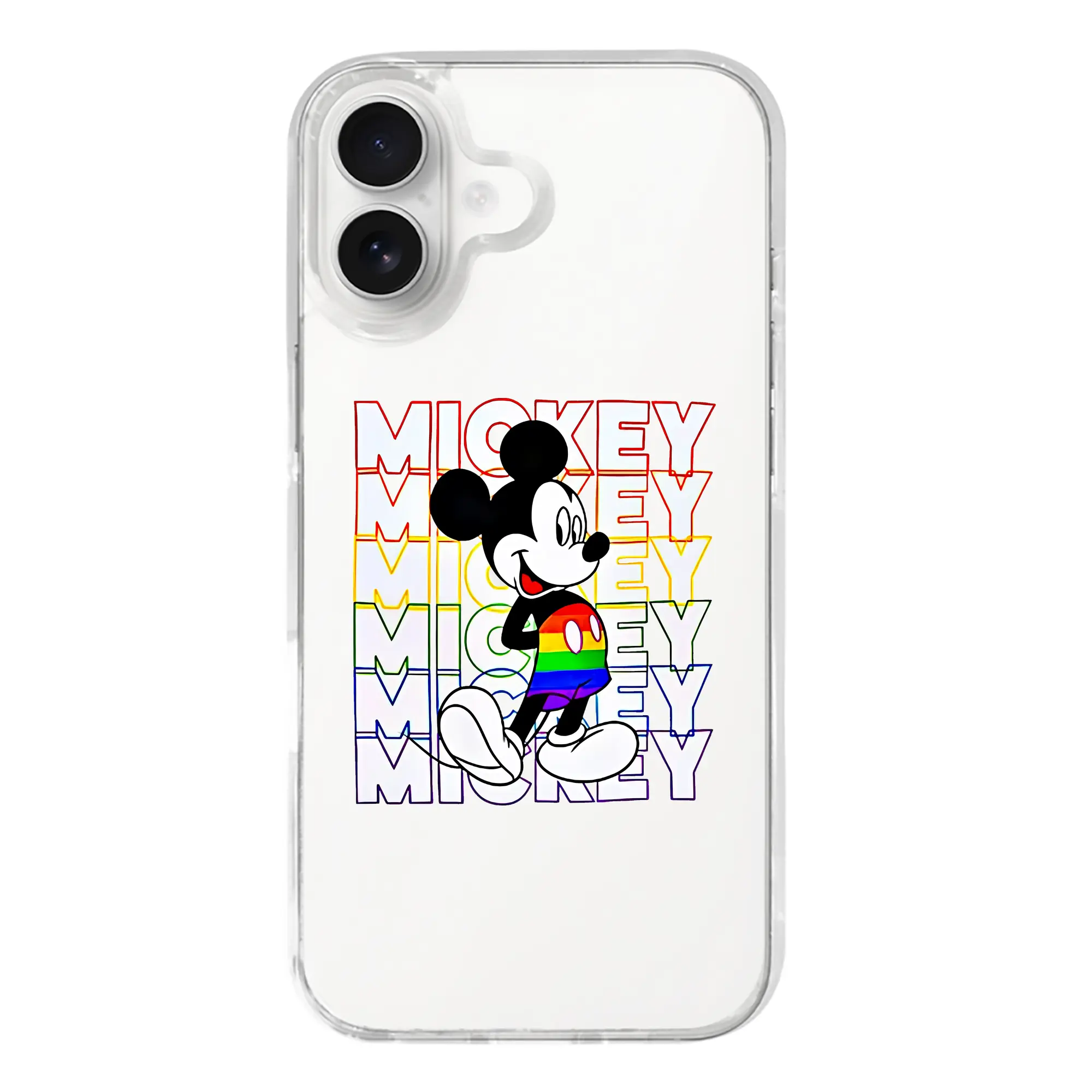 ミッキーマウス（Mickey Mouse） グッズ ミッキーマウス（Mickey Mouse） - iPhone 17シリーズ 透明スマホケース – 薄型・耐衝撃・精密フィット保護カバー